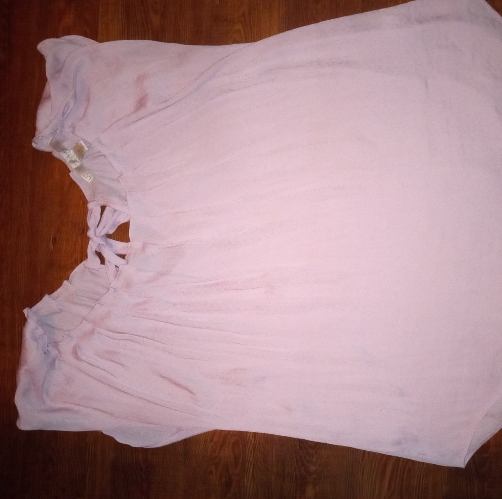 Lauren Conrad pink top